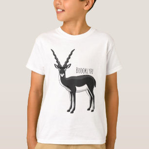 Blackbuck antelope illustration T-Shirt