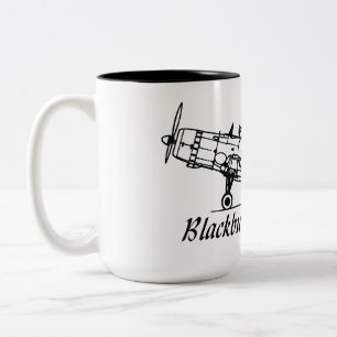 Blackburn b 24 skau Aircraft Two-Tone Coffee Mug