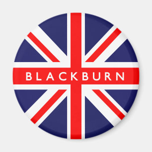 Blackburn UK Flag Magnet