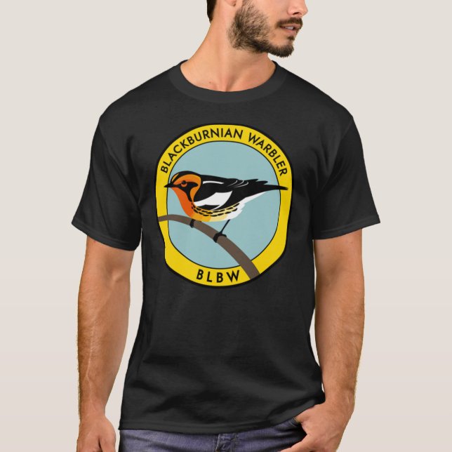 Blackburnian Warbler Classic T-Shirt (Front)