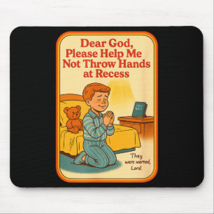 Blackcraft God School Funny Dark Humor Goth Punk M Mouse Mat