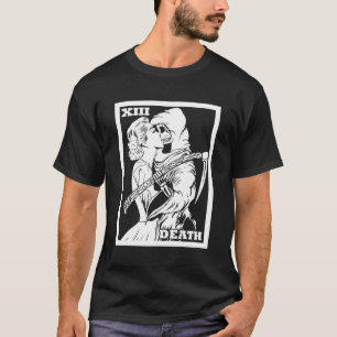 Blackcraft Kiss Of Death Tarot Card Deck Goth Grim T-Shirt