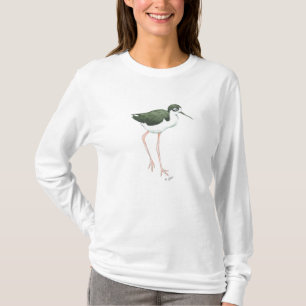 Blacked-necked Stilt Long Sleeved Tee