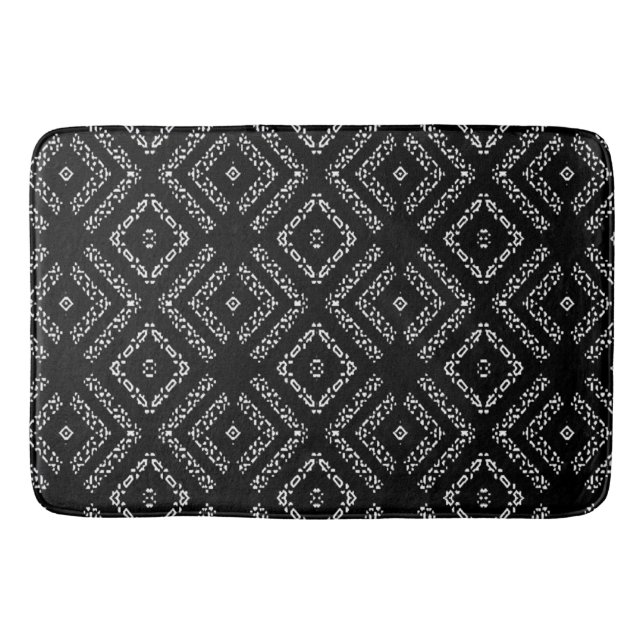 Blackened Silver Bath Mat (Front)