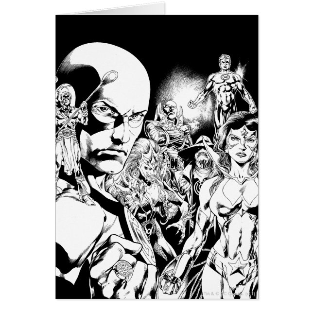 Blackest Night Comic Panel 2 (Front)