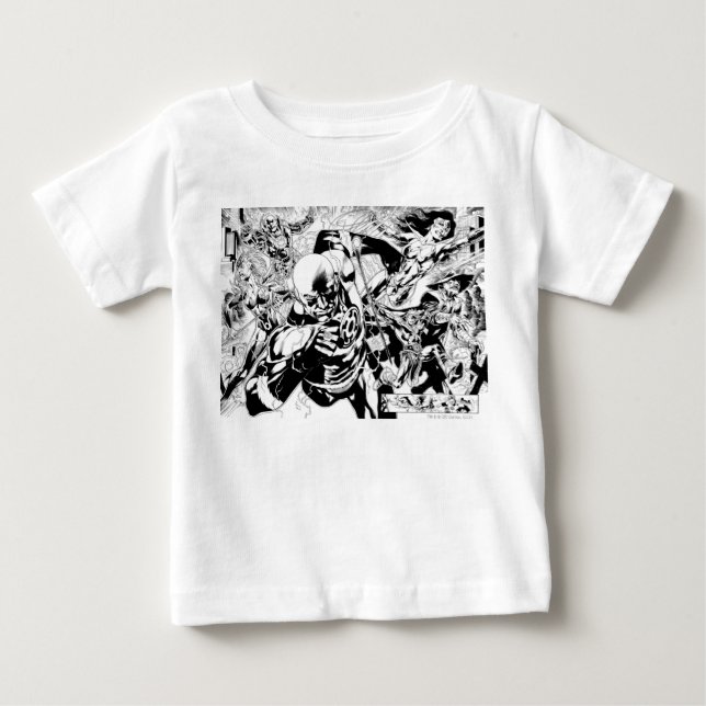 Blackest Night Comic Panel Baby T-Shirt (Front)