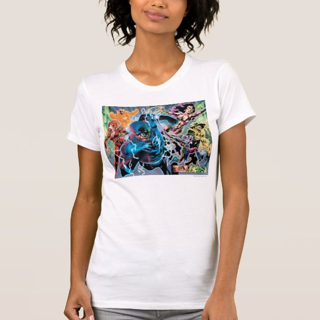 Blackest Night Comic Panel - Colour T-Shirt (Front)