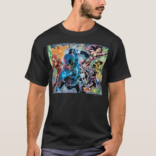 Blackest Night Comic Panel - Colour T-Shirt (Front)
