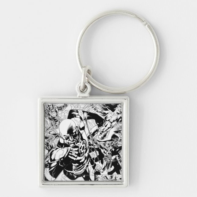 Blackest Night Comic Panel Key Ring (Front)