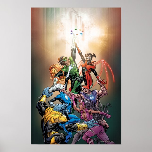 Blackest Night Cover Poster (Front)