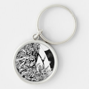 Blackest Night Group and Moon 2 Key Ring