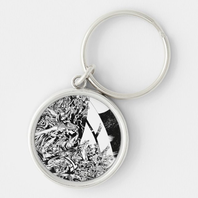 Blackest Night Group and Moon 2 Key Ring (Front)