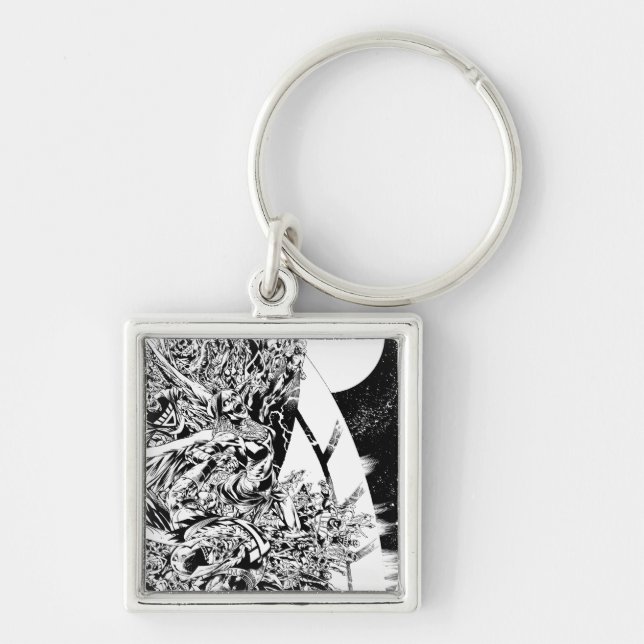Blackest Night Group and Moon 2 Key Ring (Front)