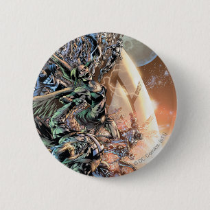 Blackest Night Group and Moon 6 Cm Round Badge