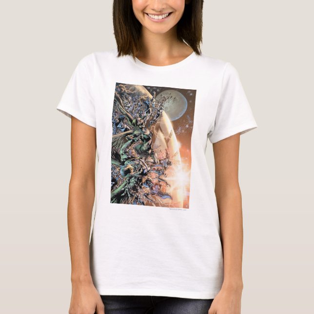 Blackest Night Group and Moon T-Shirt (Front)