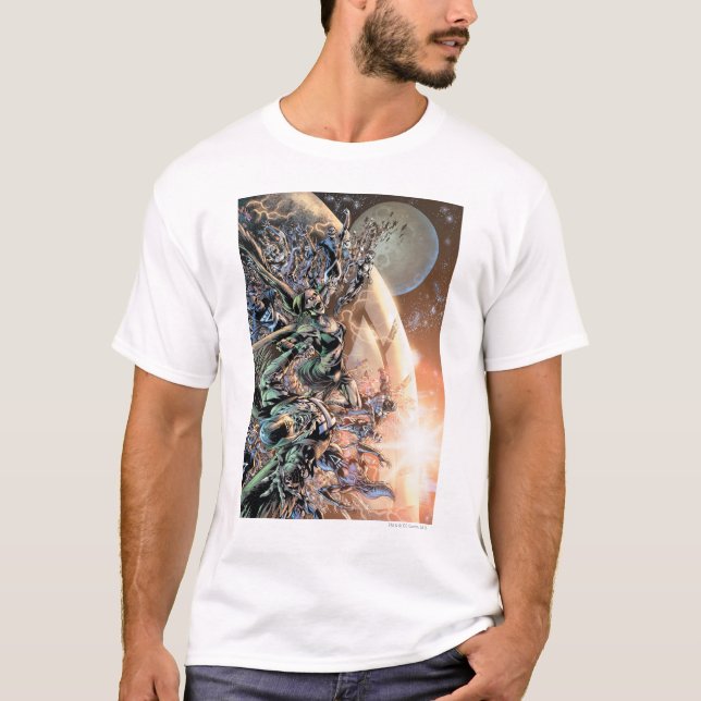 Blackest Night Group and Moon T-Shirt (Front)