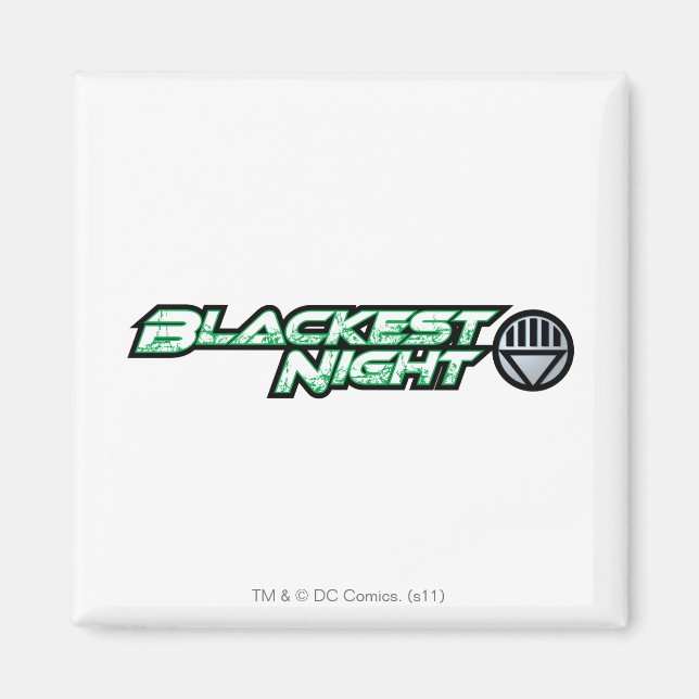 Blackest Night Logo 2 Magnet (Front)