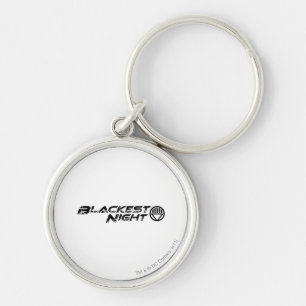 Blackest Night Logo Key Ring