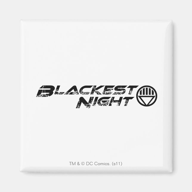 Blackest Night Logo Magnet (Front)