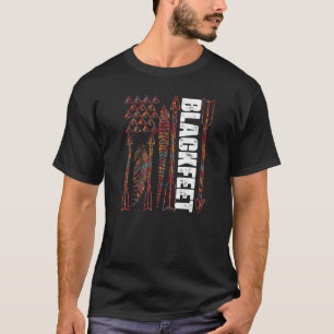 Blackfeet Flag Native Pride American Indian Tribe T-Shirt