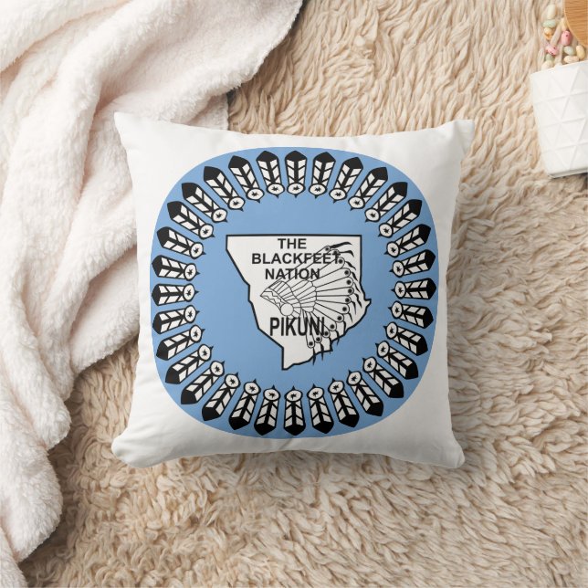 Blackfeet Nation  Cushion (Blanket)