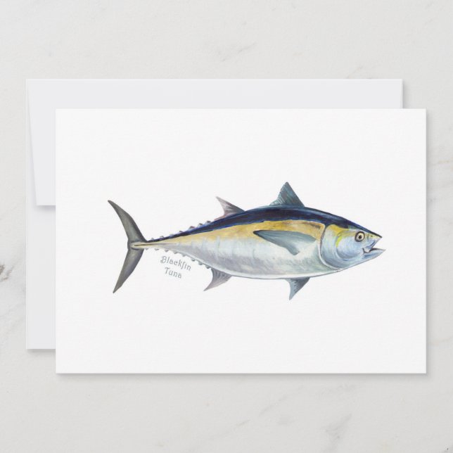 Blackfin Tuna invitation (Front)