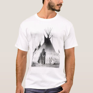 Blackfoot Brave, near Calgary, Alberta, 1889 T-Shirt