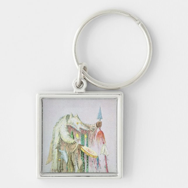 Blackfoot Medicine Man Key Ring (Front)