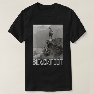Blackfoot Native American Indians At Glacier Natio T-Shirt