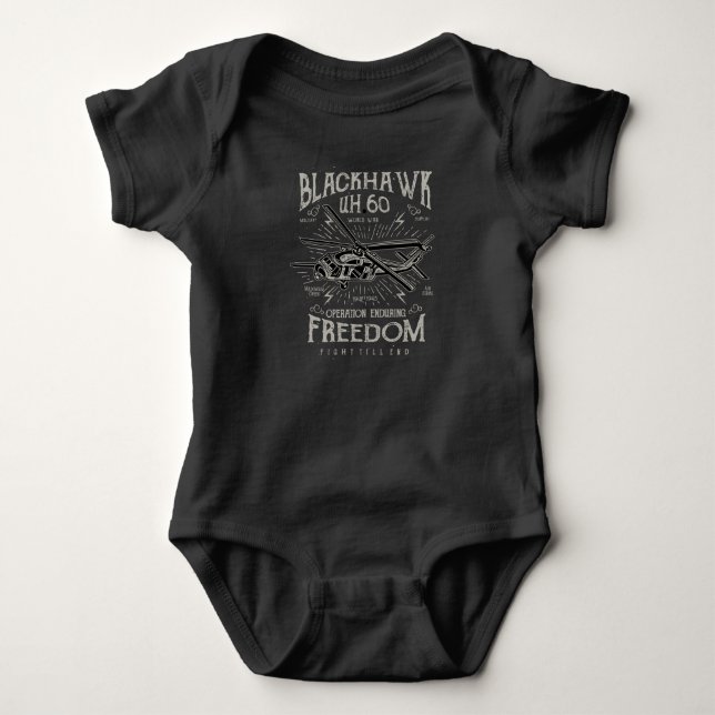 Blackhawk Baby Bodysuit (Front)