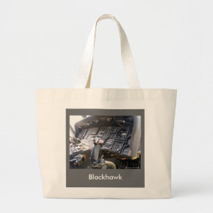 Blackhawk Cockpit, Blackhawk Large Tote Bag