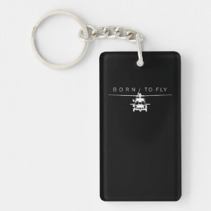 Blackhawk Military Aviation Helicopter Pilot Gift Key Ring