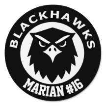 Blackhawks Player Yard Sign