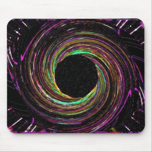 Blackhole Abstract Mouse Mat
