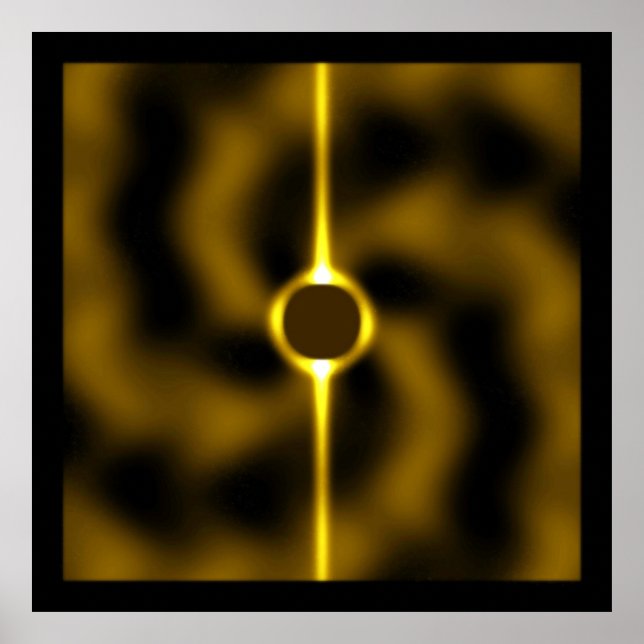 Blackhole and Singularity  Poster (Front)