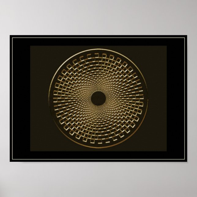 blackhole for gold poster (Front)