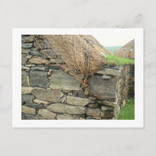 Blackhouse - Gearannan, Isle of Lewis Postcard
