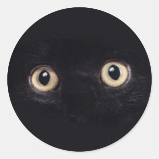 blackie classic round sticker