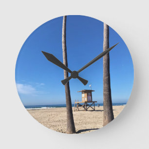 Blackies, Newport Beach, California Round Clock