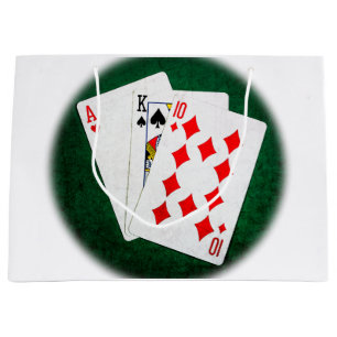 Blackjack 21 point - Ace, King, Ten Large Gift Bag