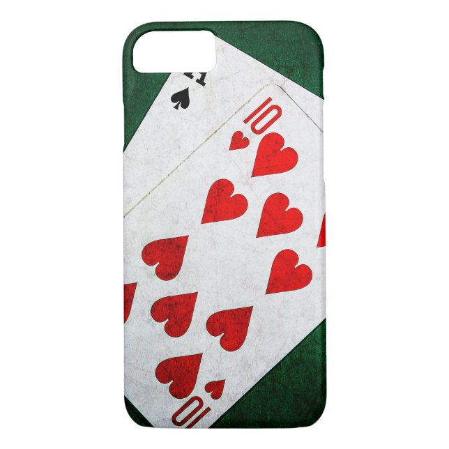 Blackjack 21 point - Ace, Ten Case-Mate iPhone Case (Back)