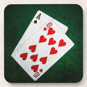 Blackjack 21 point - Ace, Ten Coaster