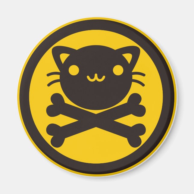 BlackJack(Cat) Magnet (Front)