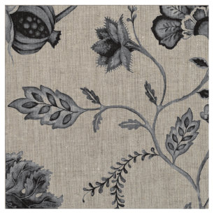 BlackJack Floral Fabric