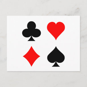Blackjack / Poker Card Suits: Vector Art: