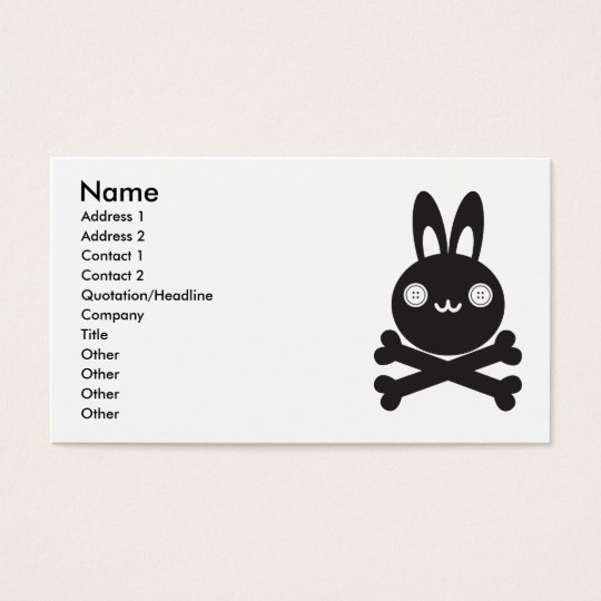 BlackJack(Rabbit) Business Card
