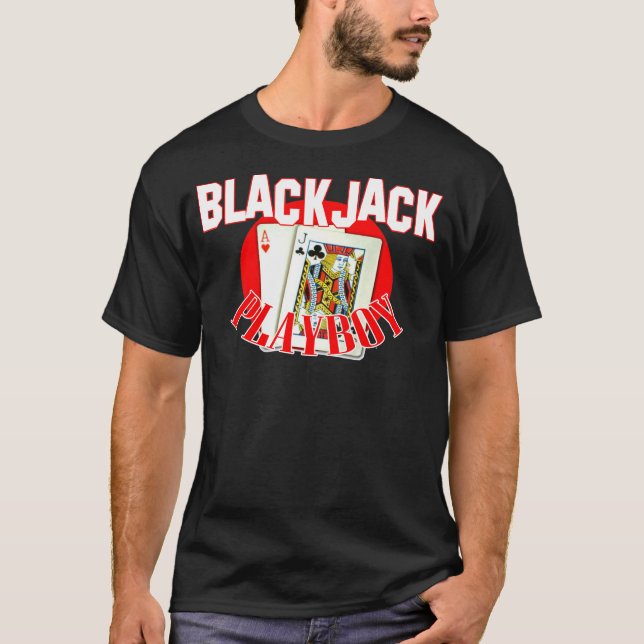 BLACKJACKPLAYBOY T-Shirt (Front)