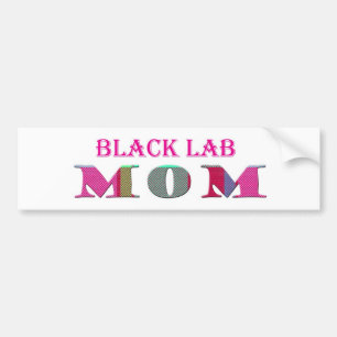 BlackLabMom Bumper Sticker