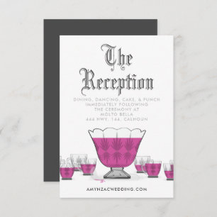 Blackletter Reception Enclosure Card