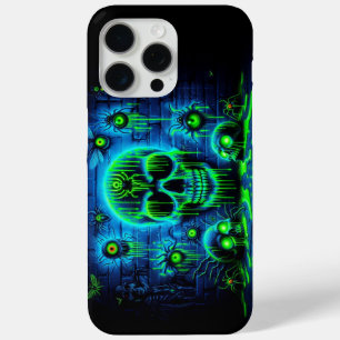  Blacklight Graffiti design iPhone 15 Pro Max Case